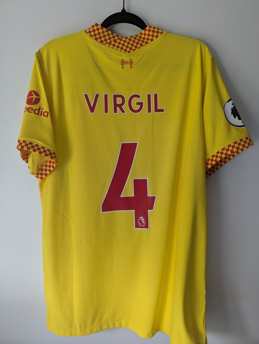 Liverpool 2021–22 Third Van Dijk Nike ADV Jersey – Men’s XL | Player Version NWT